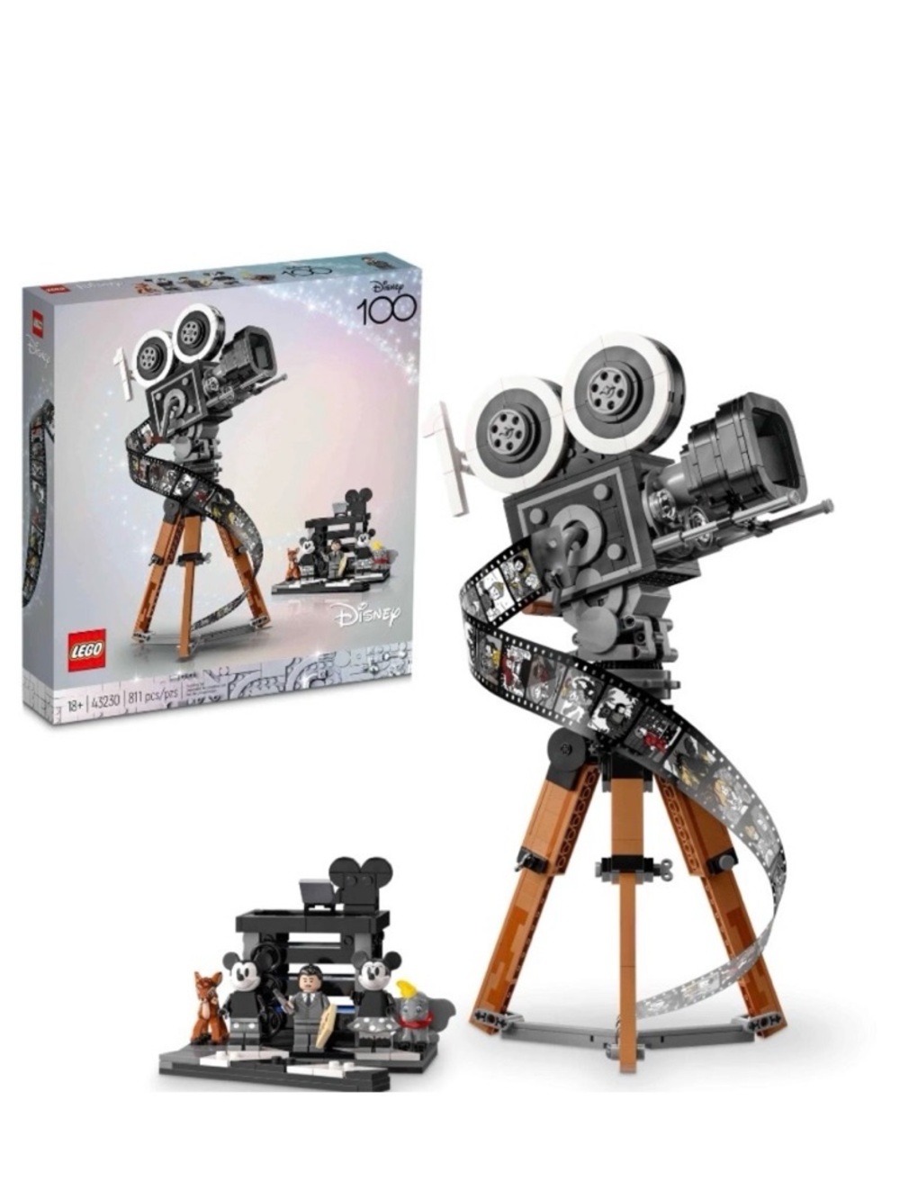 LEGO 43230 Disney‎ Tribute Camera 100 Years Mickey Walt Minnie Bambi Dumbo NIB